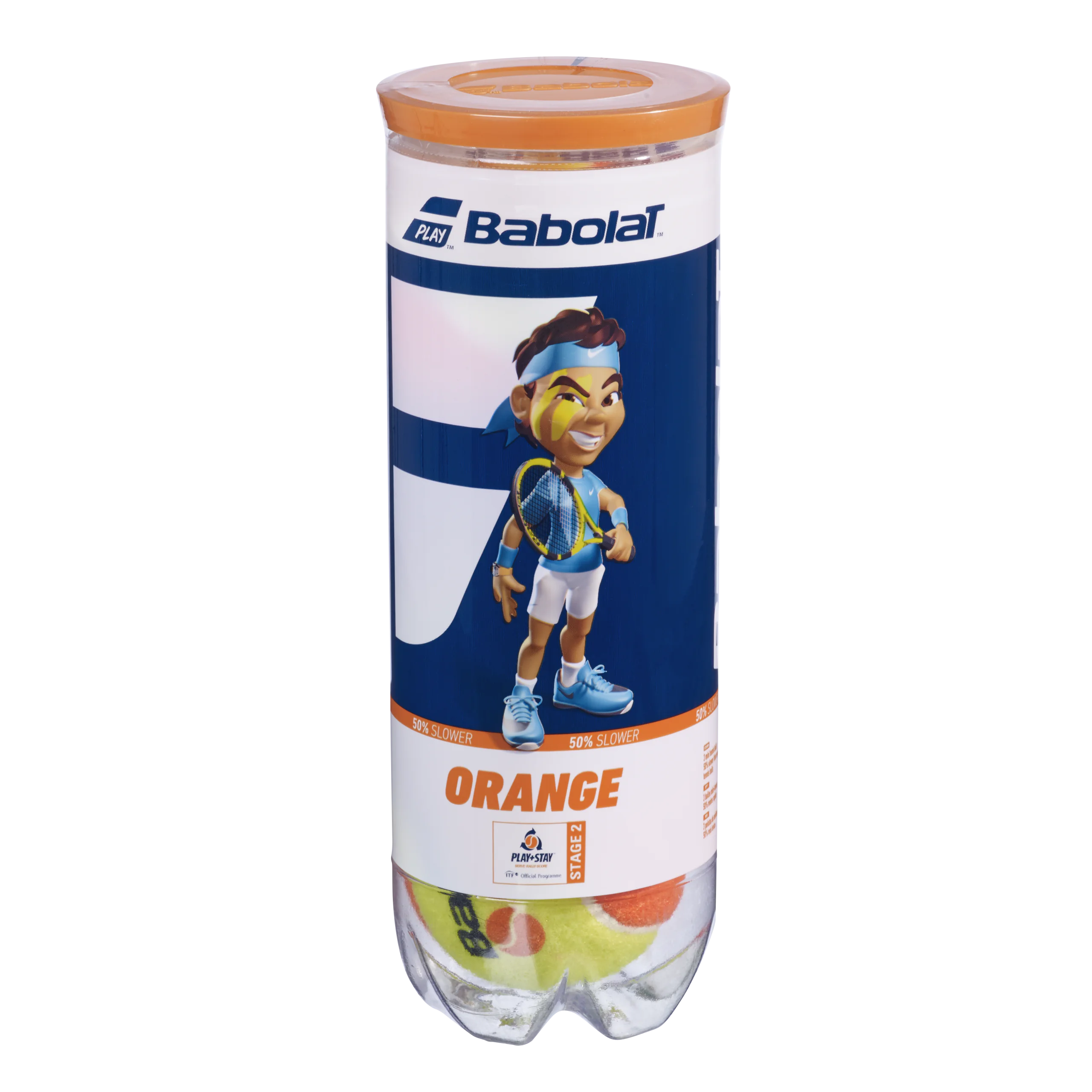 BABOLAT Tennis Balls Orange x3 piece