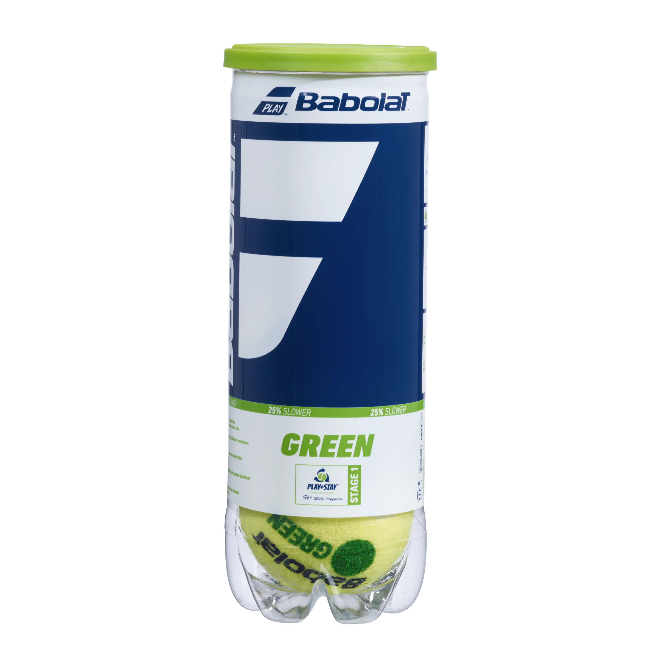 BABOLAT Tennis Balls Green x3 piece