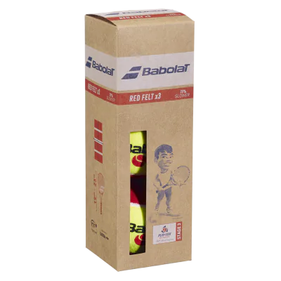 Red Felt X3 Tennis Ball – 501108