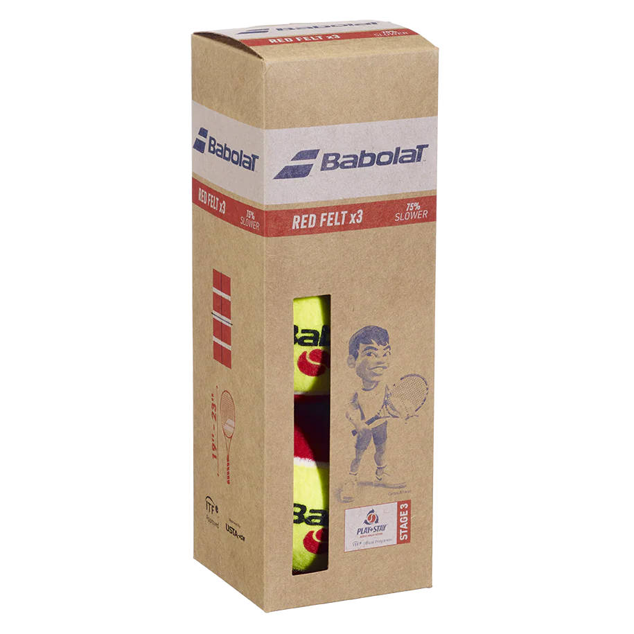 Babolat RED FELT X3 __ yellow