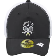 BABOLAT CURVE TRUCKER CAP JR C16 __ Black/Black