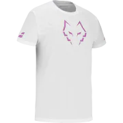 Babolat COTTON TEE J. LEBRON __ White/White