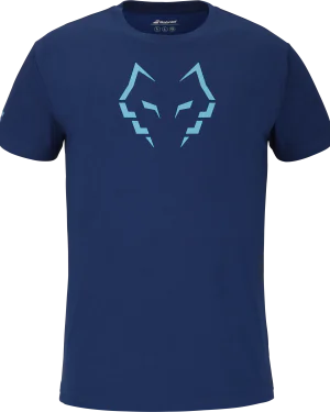 BABOLAT COTTON TEE J. LEBRON __ Estate Blue