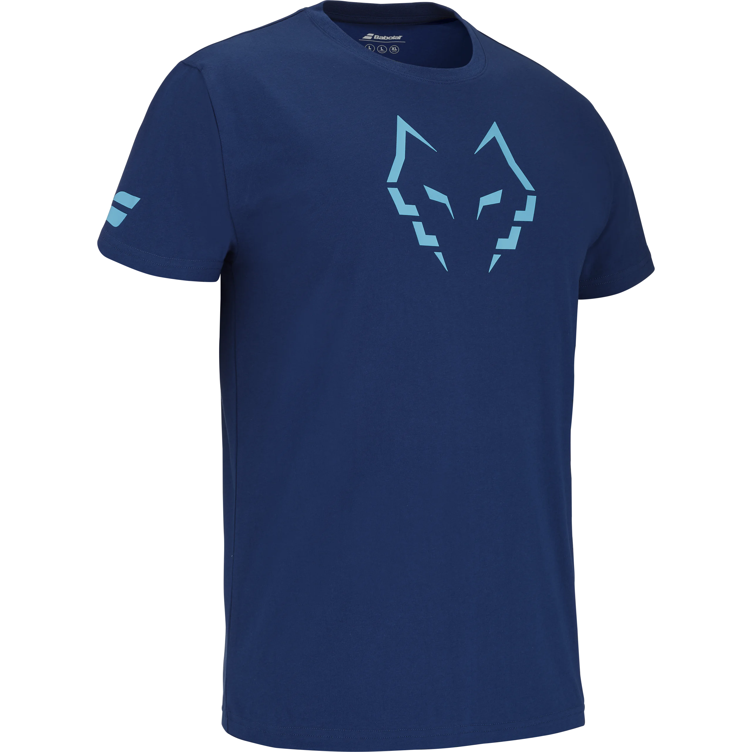 BABOLAT COTTON TEE J. LEBRON __ Estate Blue