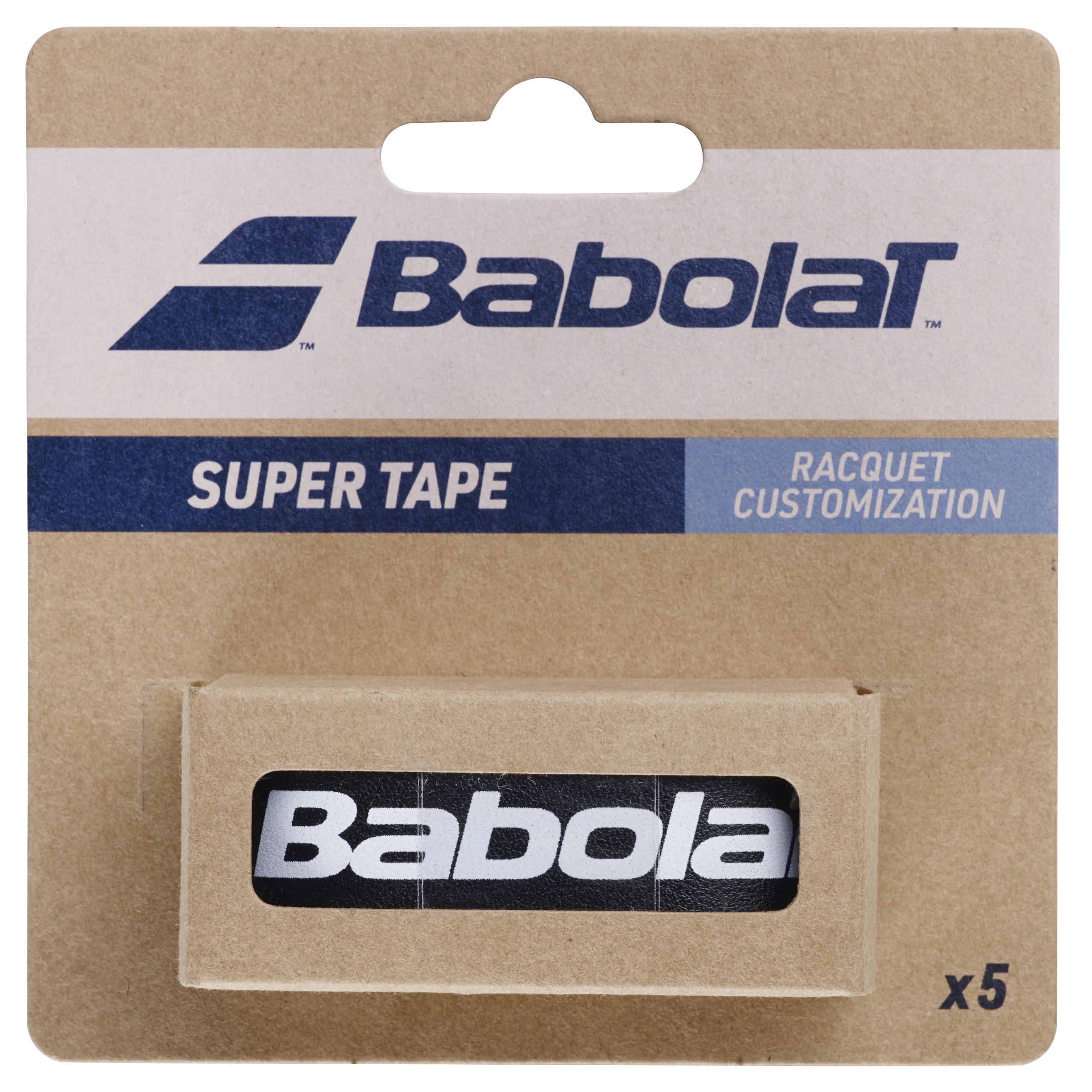 BABOLAT SUPER TAPE X 5 _ Black